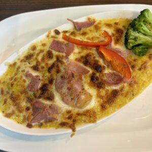 南瓜培根焗烤飯